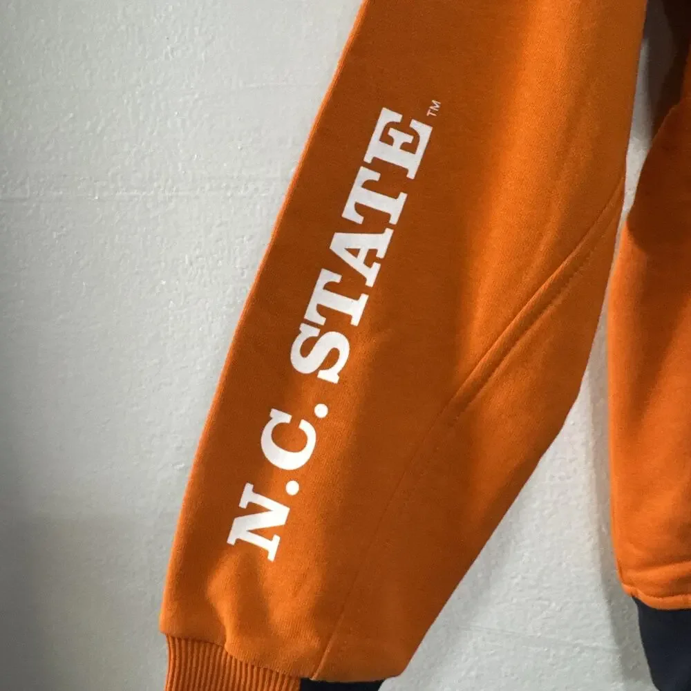 Champion Youth University of North Carolina Full Zip Jacket Orange Boys XL 13-14